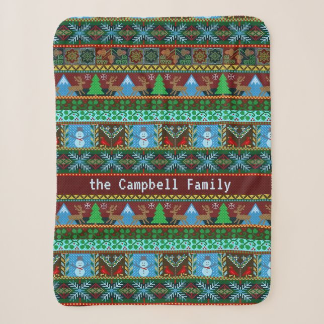 Familienname des sherpadecke (Vorderseite)