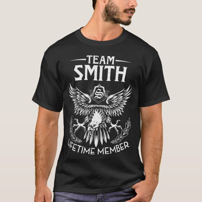 Familienname des SMITHS für den Lebenslauf T-Shirt (Vorderseite)