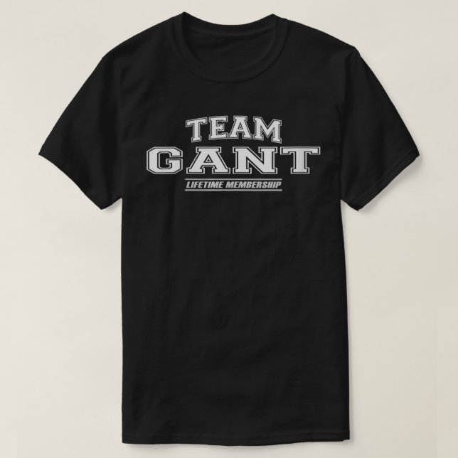 Familienname des weiblichen Teams Gant Stolz, Nach T-Shirt (Design vorne)
