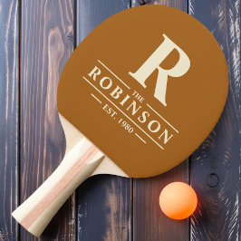 Familienname & Erstgeburten Sand Tischtennis Schläger