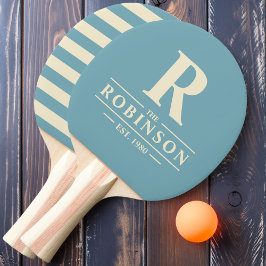 Familienname & Erstklassiges Polo Warm Aqua Nachmi Tischtennis Schläger