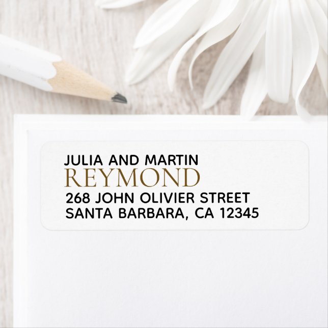 Familienname / Familienname mit Zuhause-Adresse (Insitu)