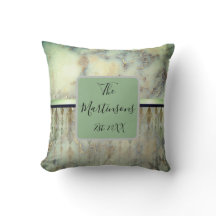 Familienname Minty Green Marble Harlequin