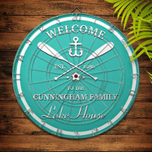 Familienname | Oars und Anker Custom Aqua Blue