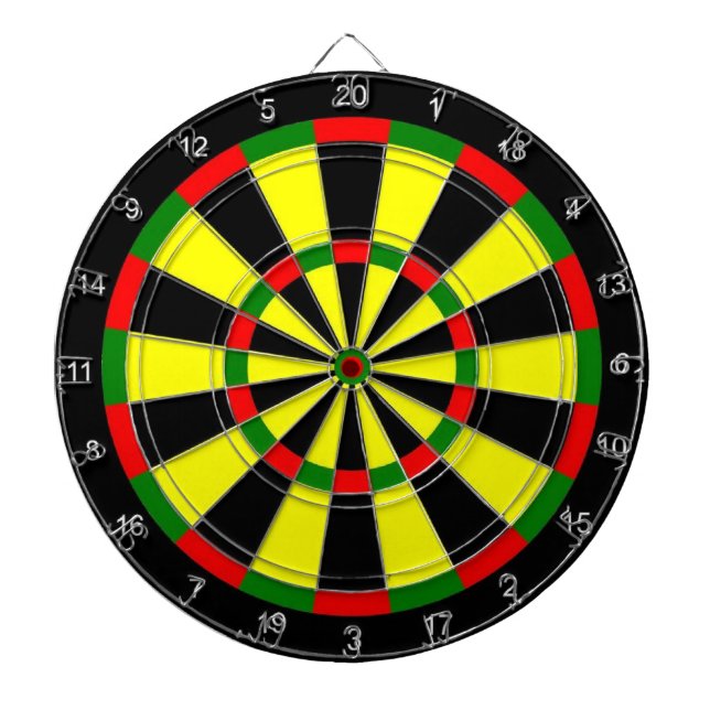 Familienname Personalisiert Blue Dartboard Dartscheibe (vorne)