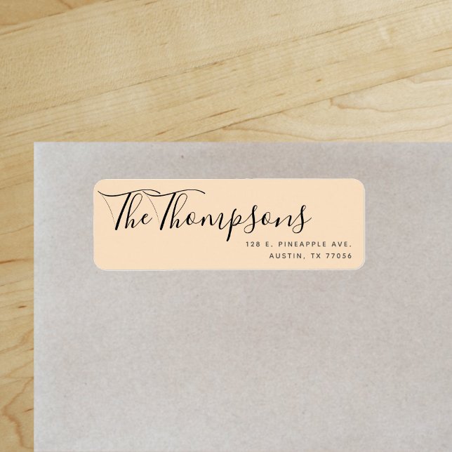 Familienname Sandy Rücksendeadresse ("Everyday is abundantly beautiful." 
Sincerely Best Wishes from Lucky Design World)