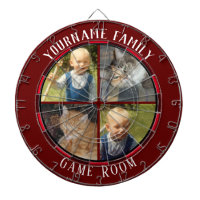 Familienname Vier-Foto-Spielzimmer
