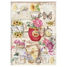 Familienname Vintager Kernpunkt Rustikale Collage