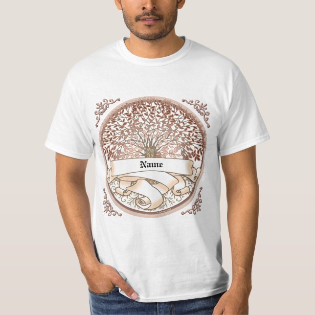 Familiennamen T-Shirt (Vorderseite)