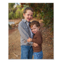 Familienportrait 8x10 Foto zur Portraitausrichtung