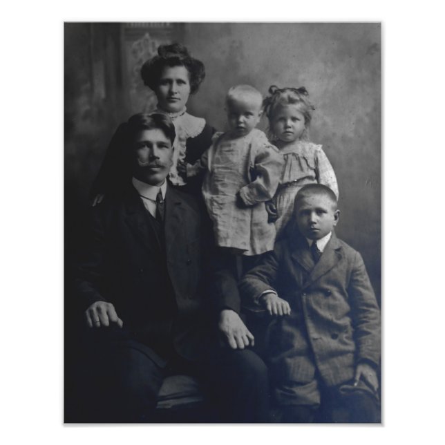 Familienportrait Fotodruck (Vorne)