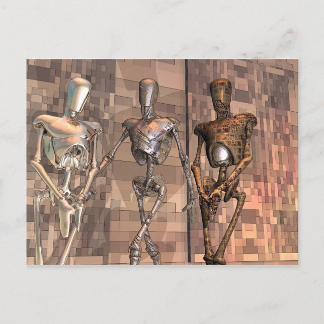 Familienportrait Postkarte (Vorderseite)