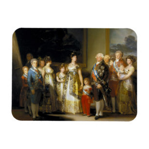 Familienporträt von König Charles IVJose de Goya Magnet