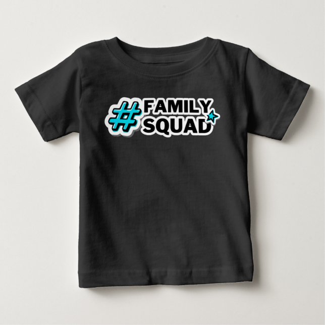 Familienposten Baby T-shirt (Vorderseite)