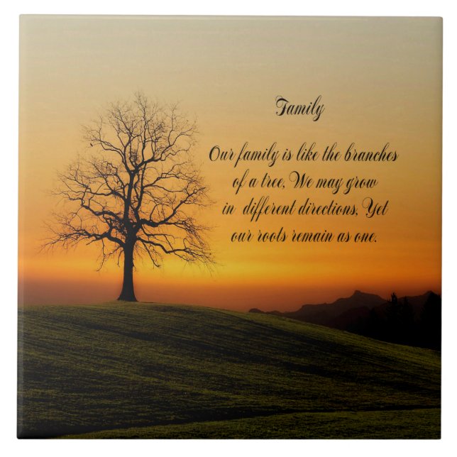 FAMILIENQUOTE FLIESE (Vorderseite)