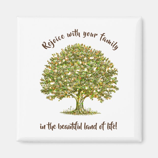 Familienquote Magnet Stammbaum Küche Zubehör (Vorne)