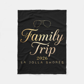 Familienreise 2026 La Jolla Shores Wochenende 2026 Fleecedecke