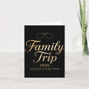 Familienreise 2026 Washington Wochenende 2026 Somm Karte