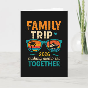 Familienreise Kreuzfahrt Urlaub 2026 Erinnerungen Karte
