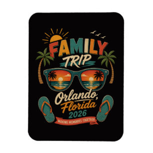 Familienreise Orlando Florida 2026 Magnet