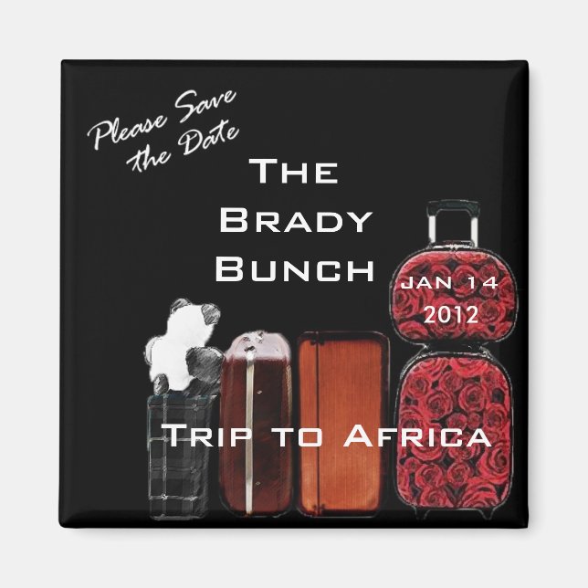 Familienreisemagnet Magnet (Vorne)