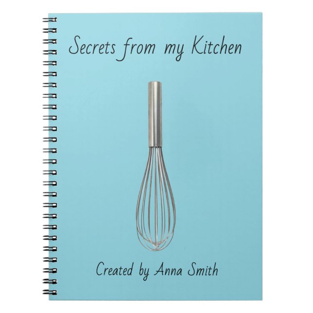 Familienrezeptbuch Notizblock (Vorderseite)