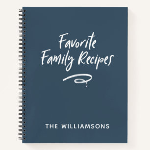Familienrezepte Kochbuch Notizbuch