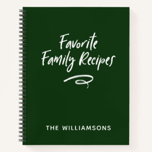Familienrezepte Kochbuch Notizbuch