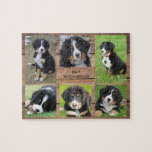 Familiensammlung 6 Fotos Hund und Familienname<br><div class="desc">Familienname,  benutzerdefiniertes Foto Collage Jigsaw Puzzle Sie können es personalisieren und fügen Sie Ihre schönsten Fotos,  Name Ihres Hundes und Familienname. Großer Spaß !</div>