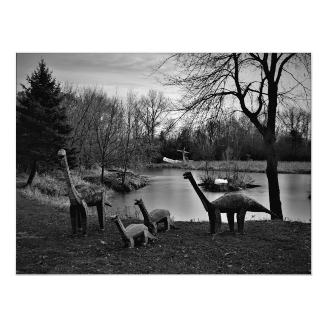 "Familienspaziergang" Fotodruck (Vorne)