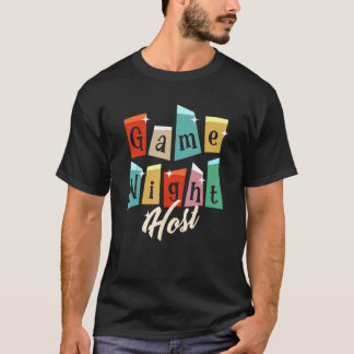 Familienspielnacht - Gastgeber der Spielnacht T-Shirt