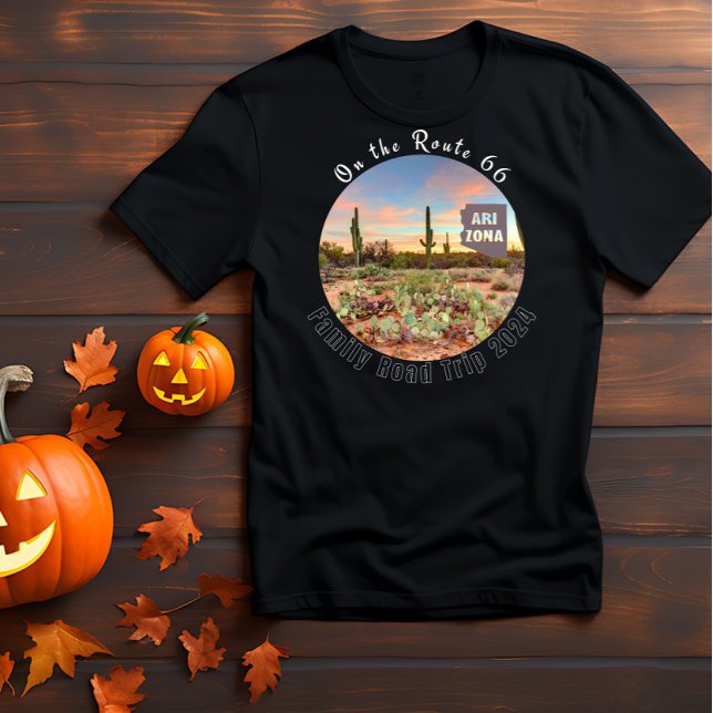 Familienstraße 2024 auf der Route 66 T-Shirt (Von Creator hochgeladen)