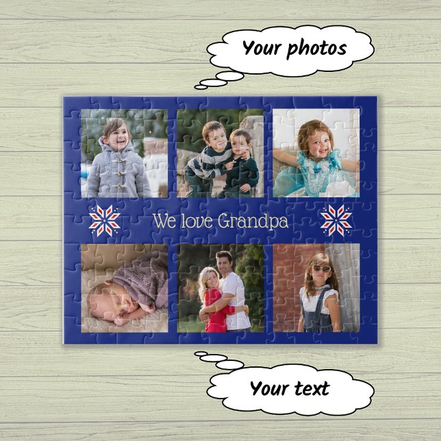 Familientexte Fotos Weihnachten (Personalize with photos and text)