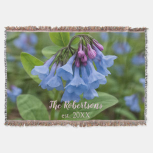 Familienthema Virginia Bluebell Decke