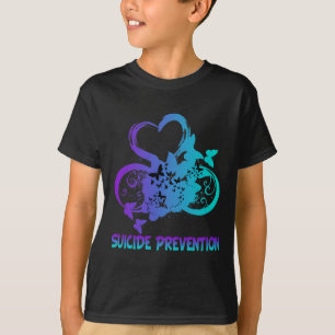 Familientracht Kostüm Suizidprävention Bewusstsein T-Shirt