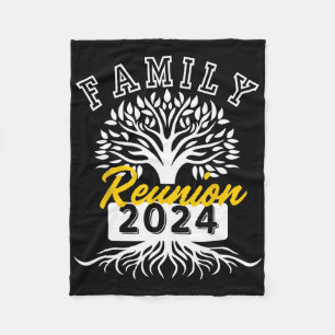 Familientreffen 2024 Besuchen Sie die Versammlungs Fleecedecke