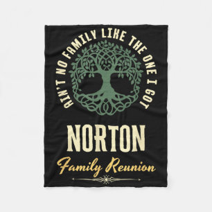 Familientreffen 2025 passendes Design - Norton Fleecedecke