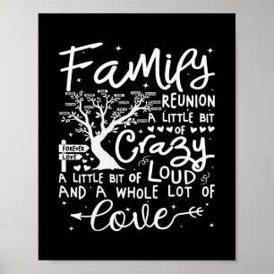 Familientreffen 2025-Shirt Familien-Matching-Treff Poster