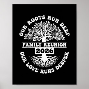 Familientreffen 2026 Unsere Wurzeln sind tief Unse Poster