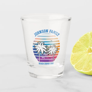 Familientreffen auf einer maßgeschneiderten Kreuzf Schnapsglas