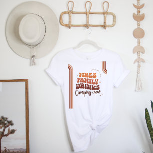 Familientreffen Camping Roadtrip Retro Boho T-Shirt