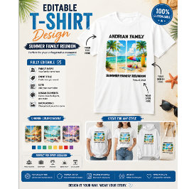 Familientreffen Custom - Sommer Familientreffen T-Shirt