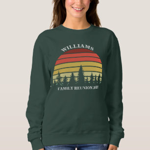 Familientreffen Individuelles Camping-Abenteuer So Sweatshirt