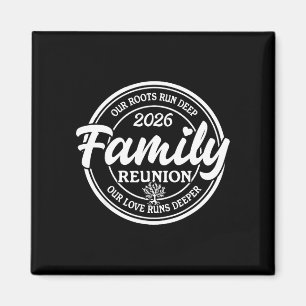 Familientreffen Stimmung Wurzeln tief verwurzelt L Magnet