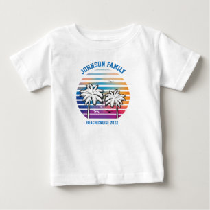 Familientreffen Strand - Individuelle Kreuzfahrt S Baby T-shirt