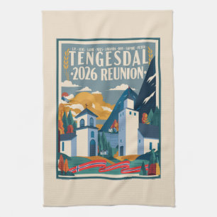 Familientreffen Tengesdal 2026 Geschirrtuch