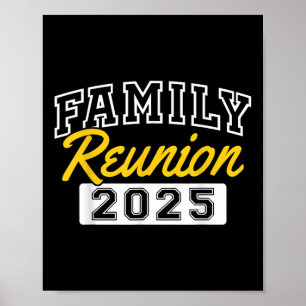 Familientreffen Wiedersehen 2025 Ansammlung Poster