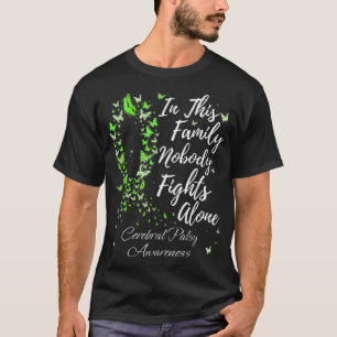 Familienunterstützung Zerebralparese CP-Bewusstsei T-Shirt