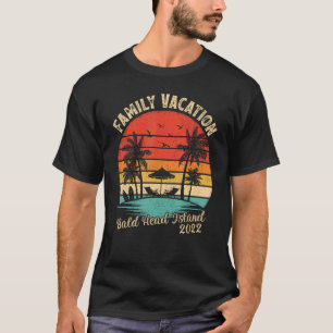 Familienurlaub 2022 Vintag Florida Bald Head Isl T-Shirt