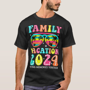 Familienurlaub 2024 Beach Matching Sommerurlaub T-Shirt